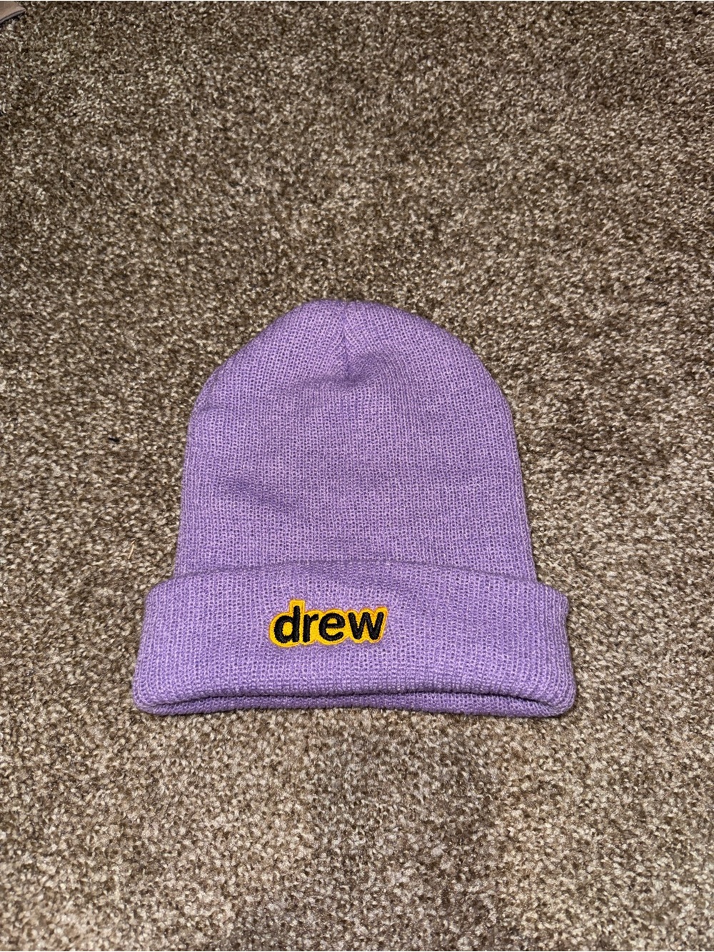 Purple Drew House beanie
